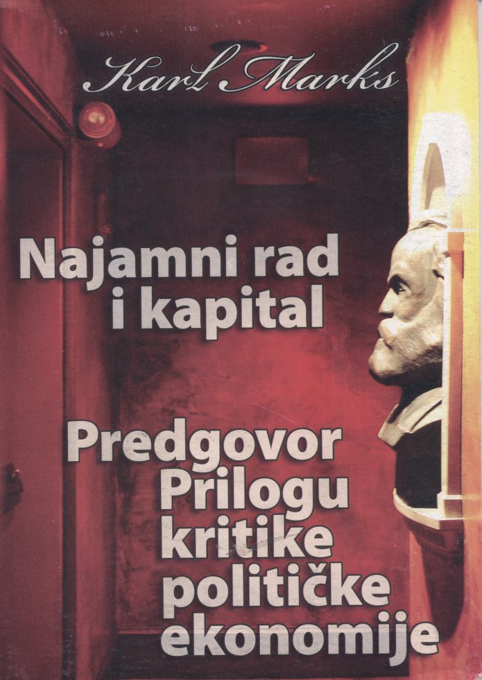 Najamni rad i kapital Najamni rad i kapital - korica